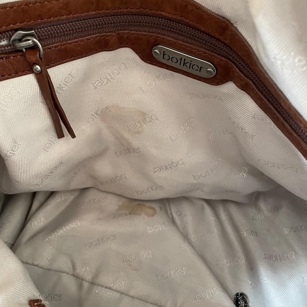 Vintage Botkier Lambskin Leather Satchel - Picture 5 of 5